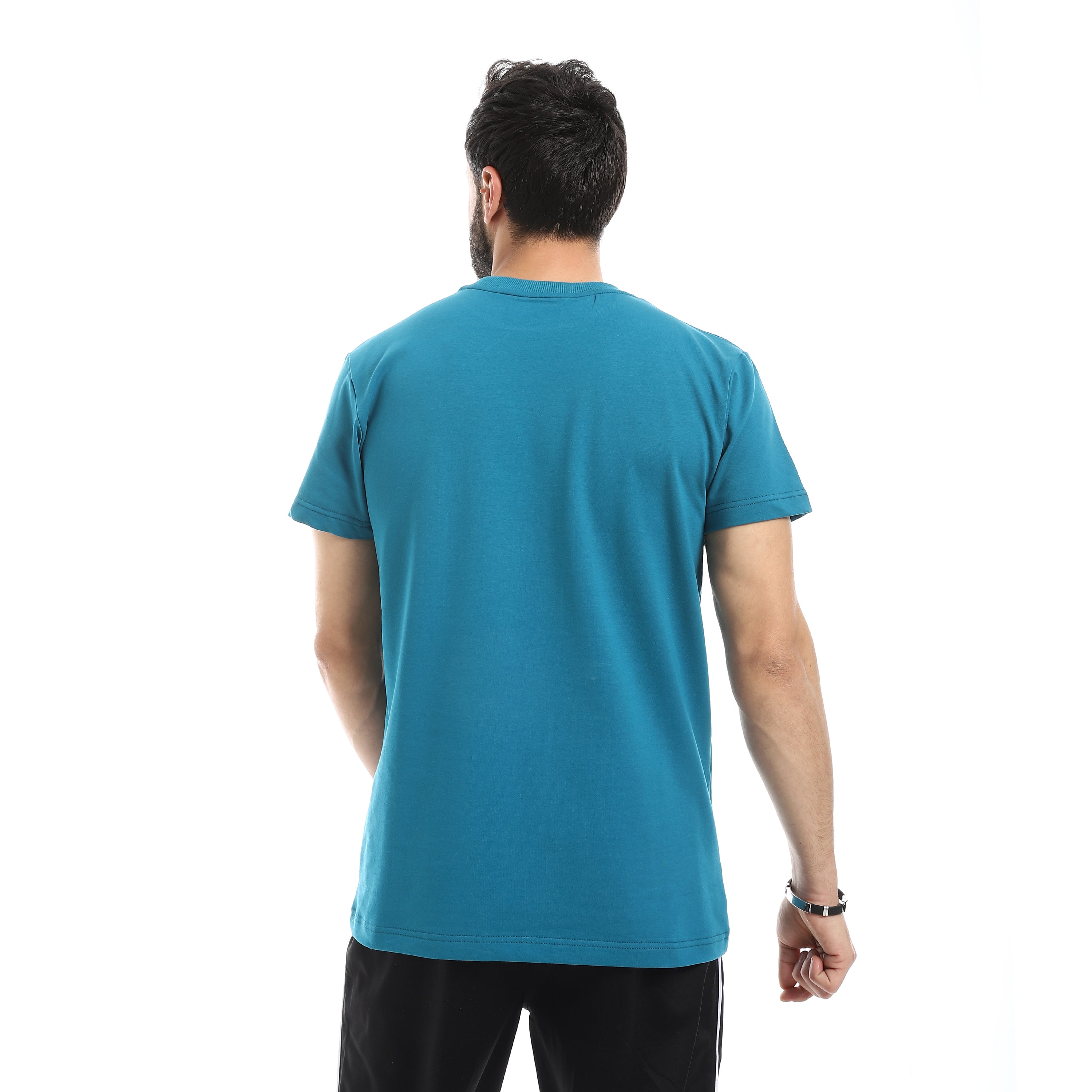 OWN IT PRINT T-SHIRT - BLUE