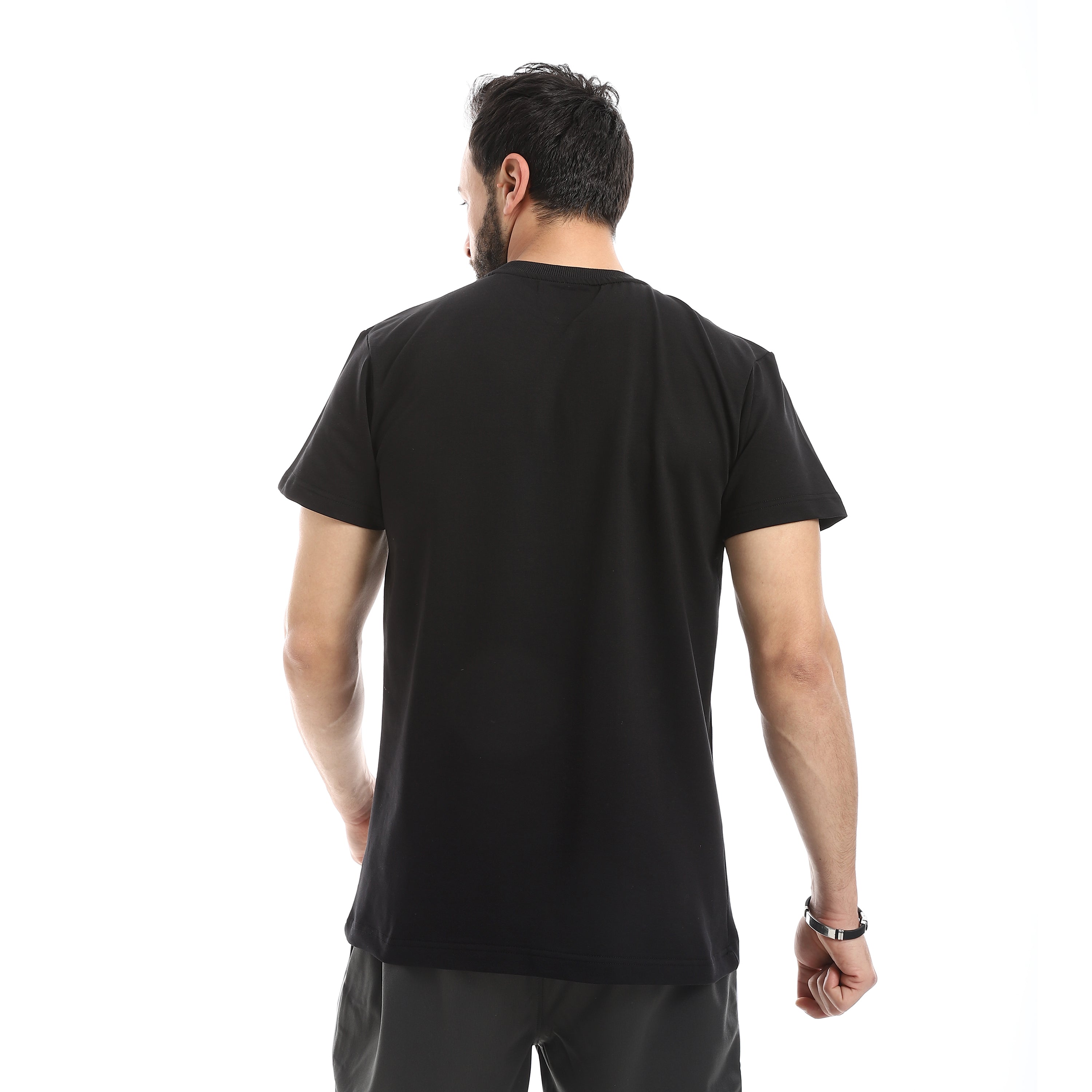 FACE THE FEAR PRINT T-SHIRT - BLACK