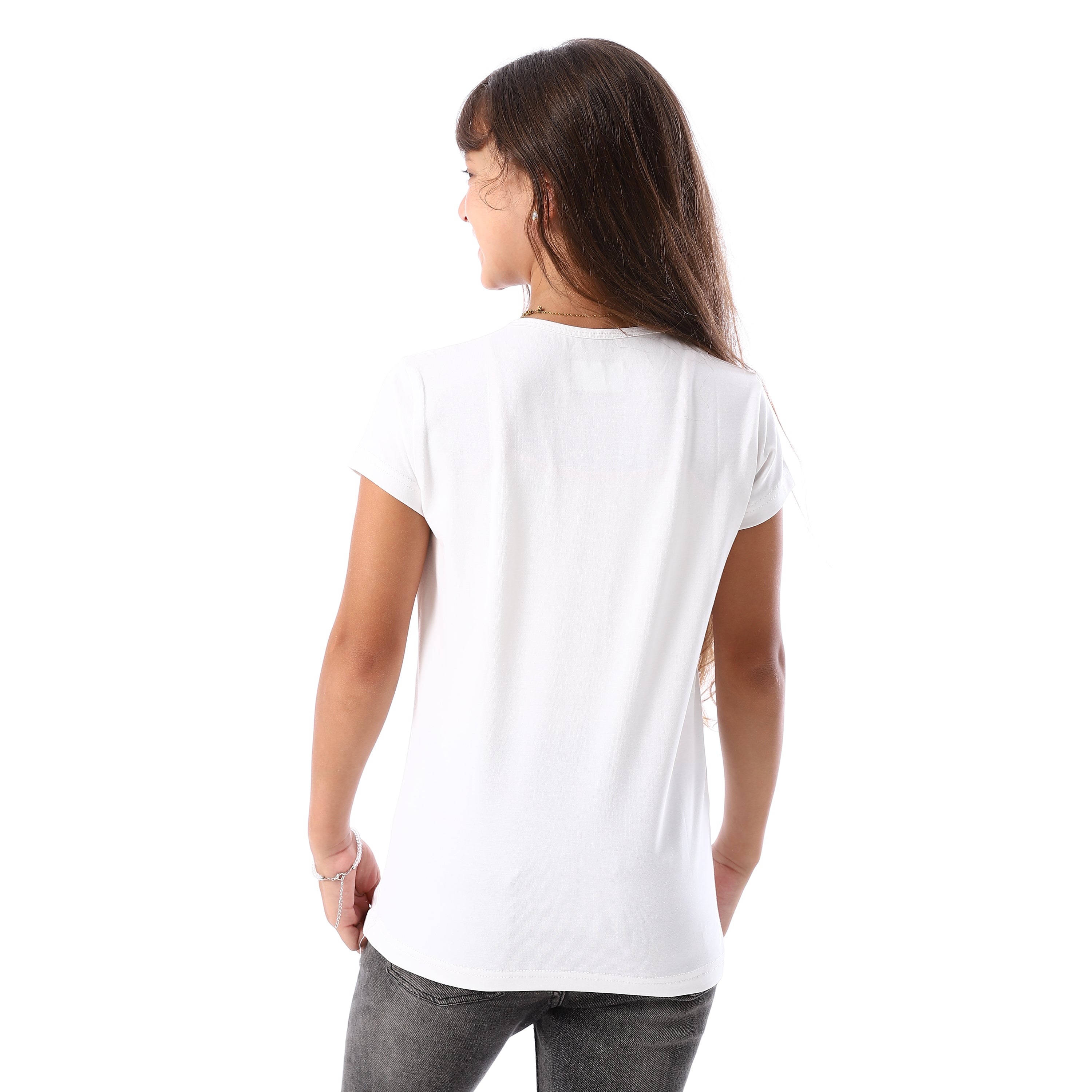 ACTIV GIRLS T-SHIRT - WHITE