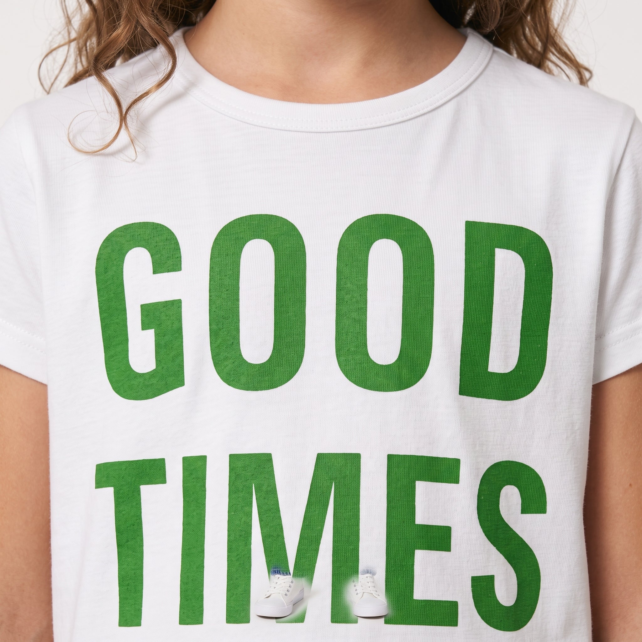 ACTIV GIRLS T-SHIRT - WHITE