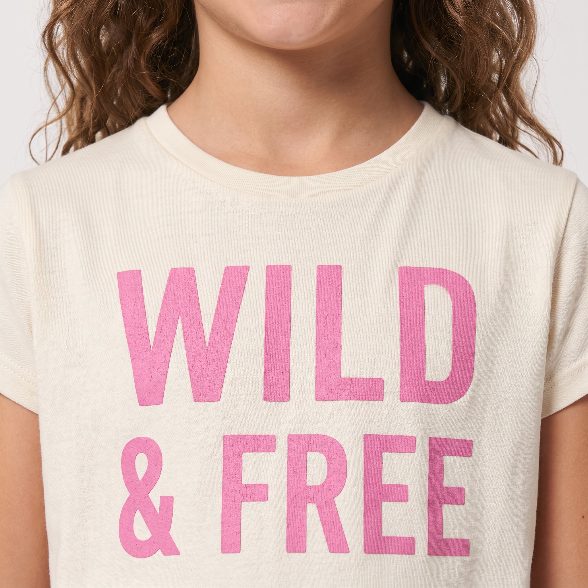 ACTIV GIRLS T-SHIRT - OFFWHITE