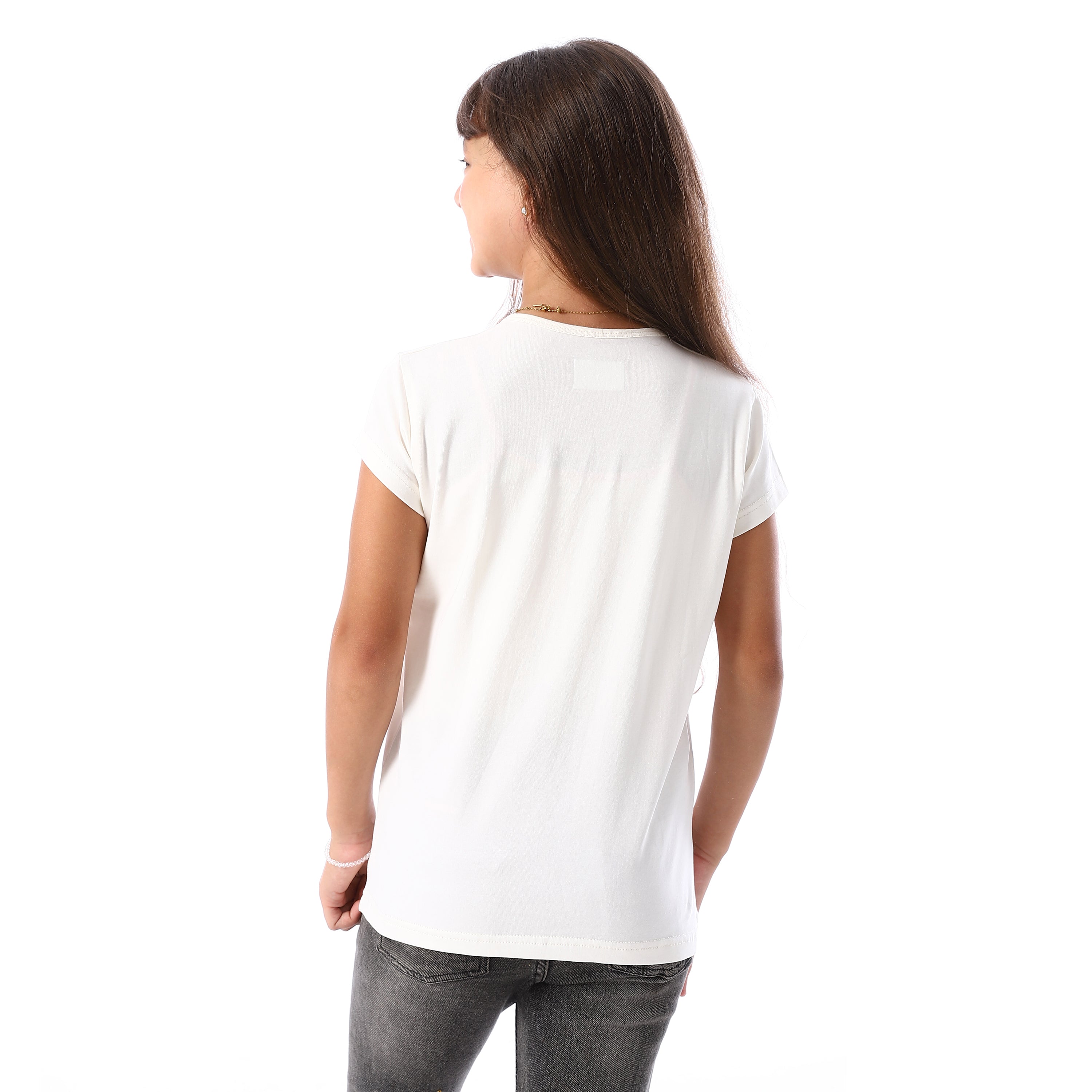ACTIV GIRLS T-SHIRT - OFFWHITE