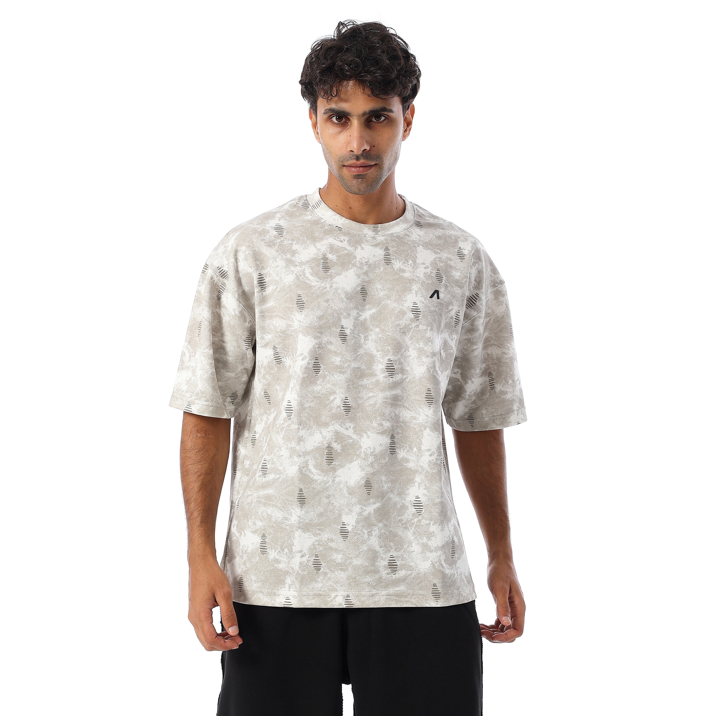ACTIV MEN'S OVERSIZED T-SHIRT - WHITE