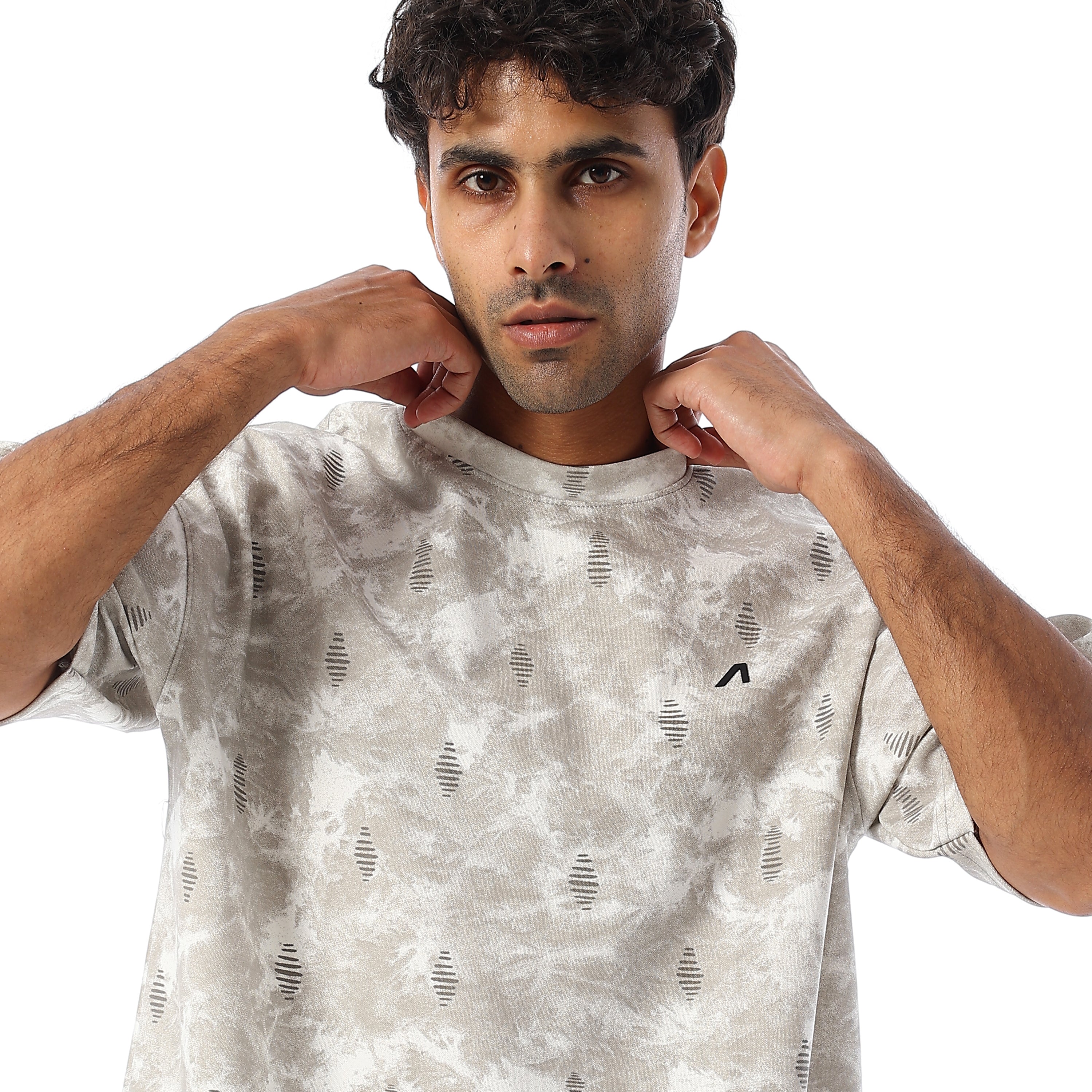 ACTIV MEN'S OVERSIZED T-SHIRT - WHITE
