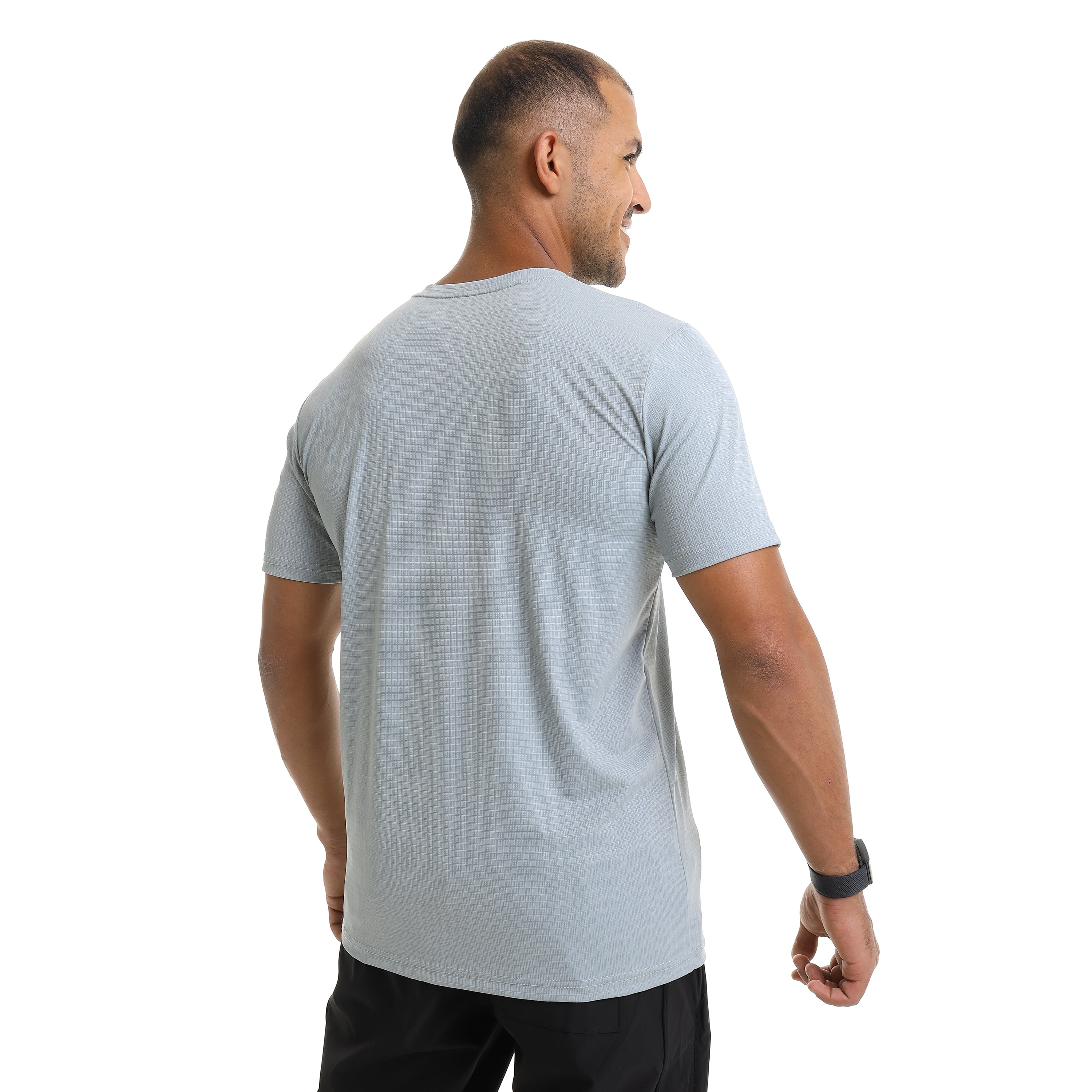 ACTIV MEN'S CREW NECK T-SHIRT - L.GREY