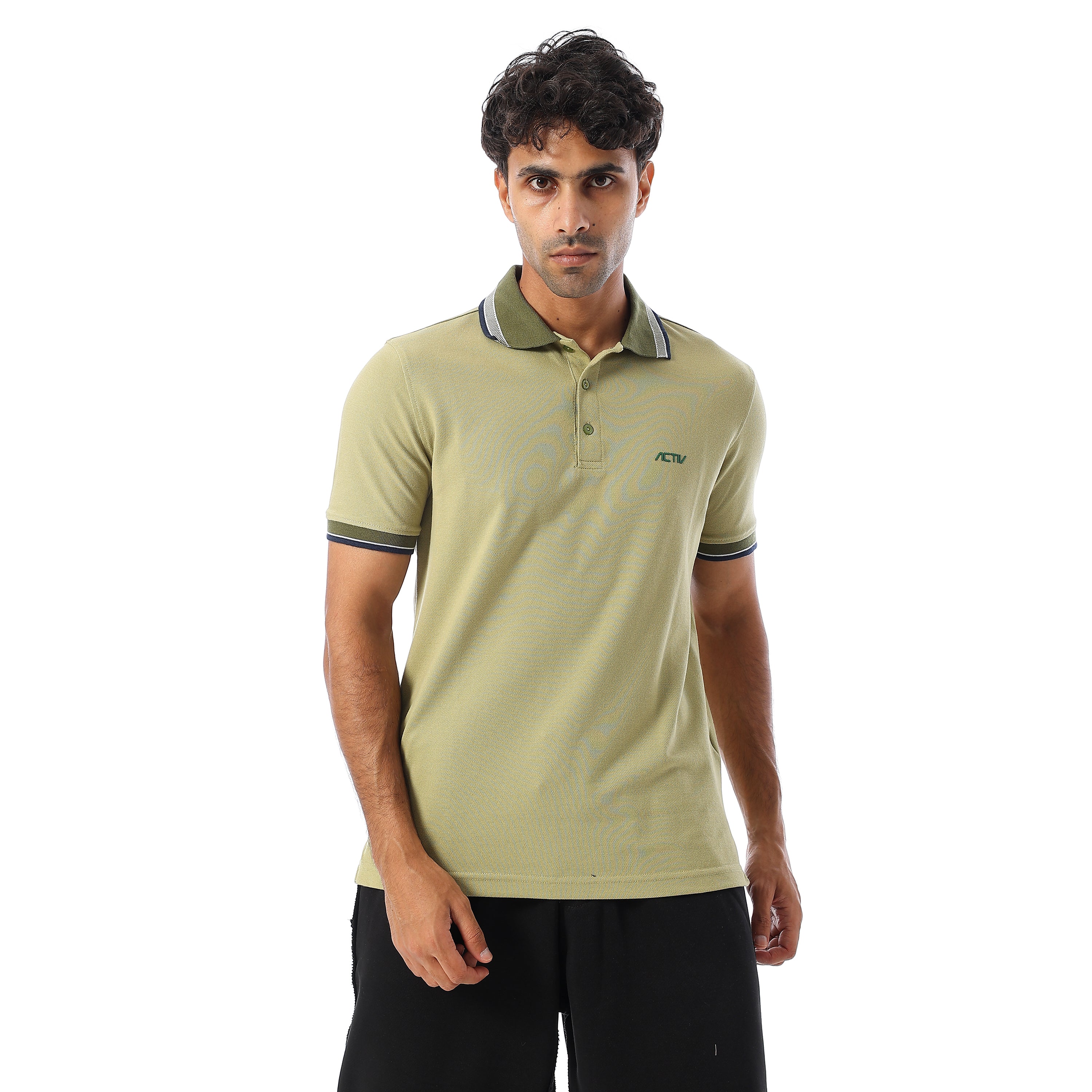 ACTIV MEN'S POLO-SHIRT - MINT