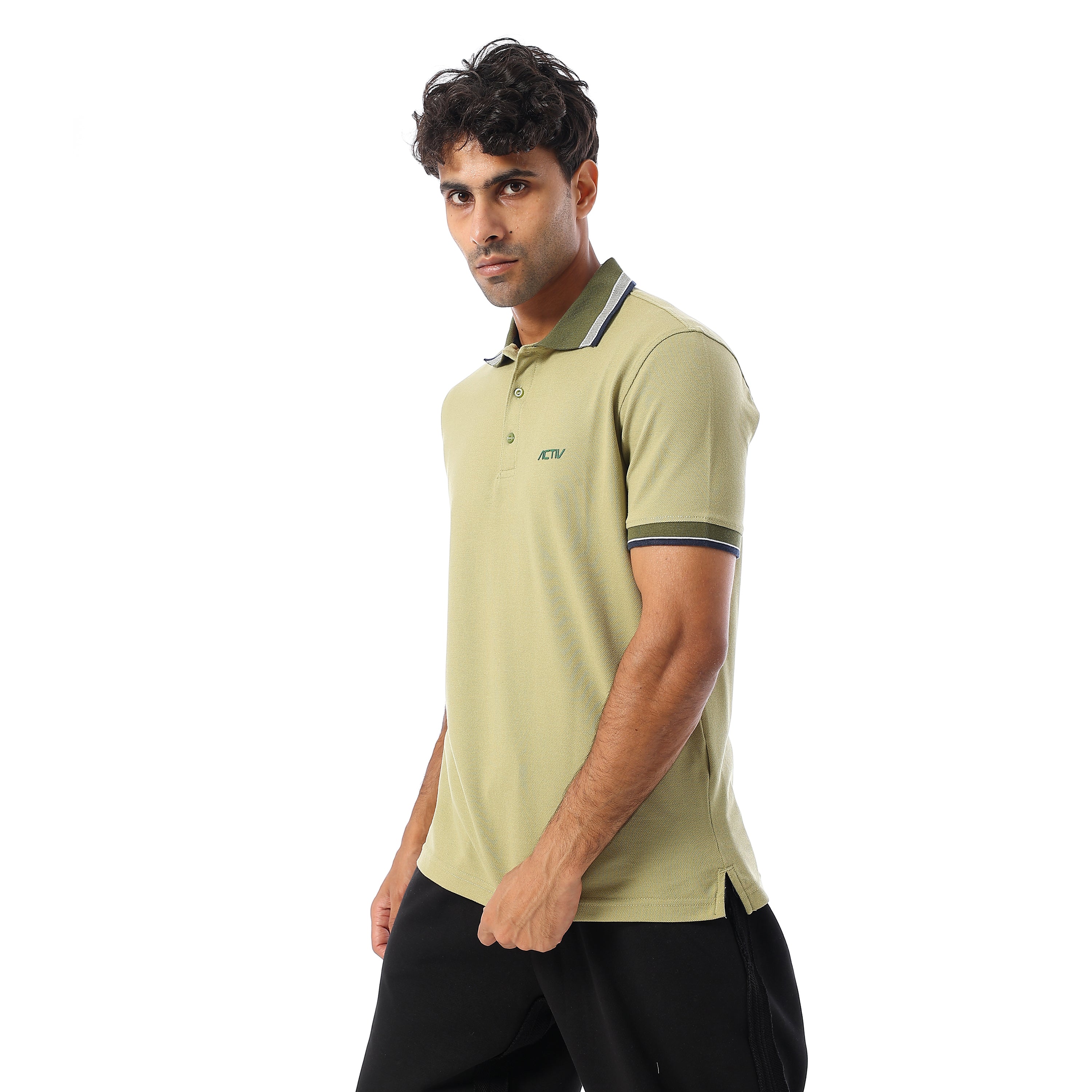 ACTIV MEN'S POLO-SHIRT - MINT