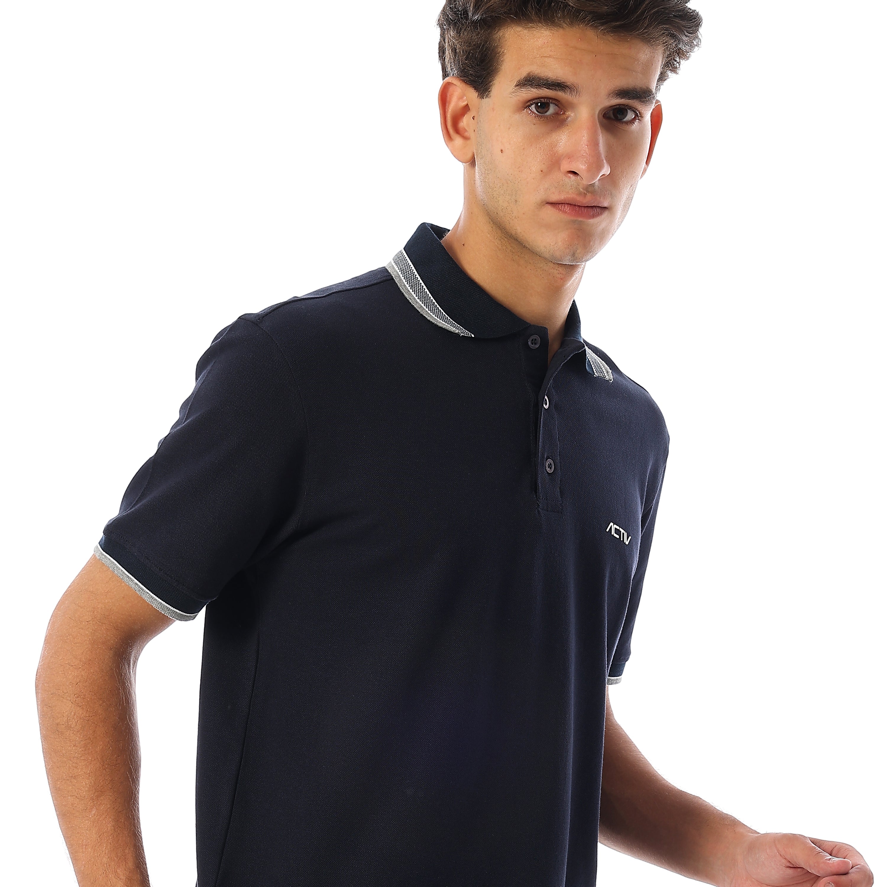 ACTIV MEN'S POLO-SHIRT - NAVY