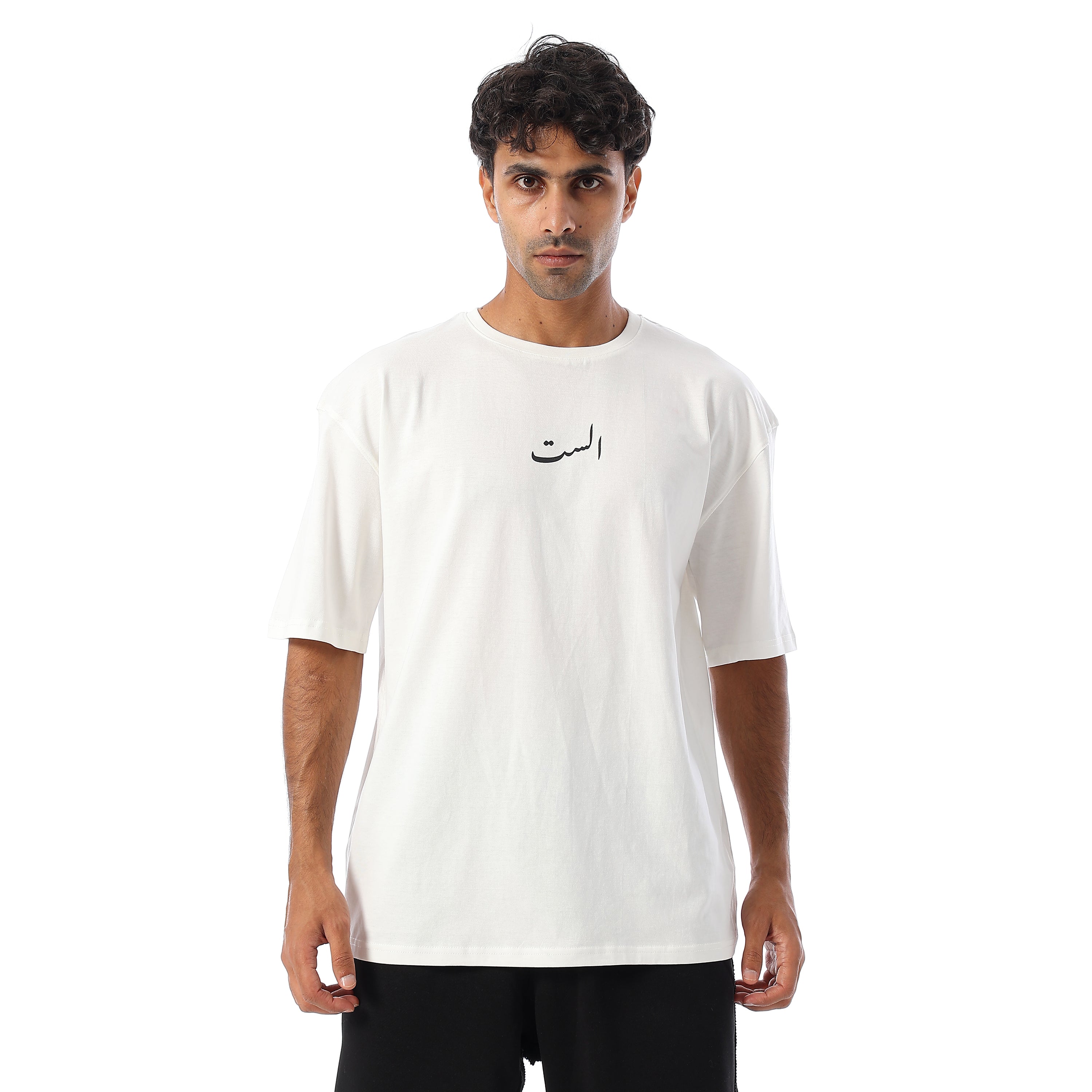 UMM KALTHOUM OVERSIZ SS TSHIRT - OFFWHITE