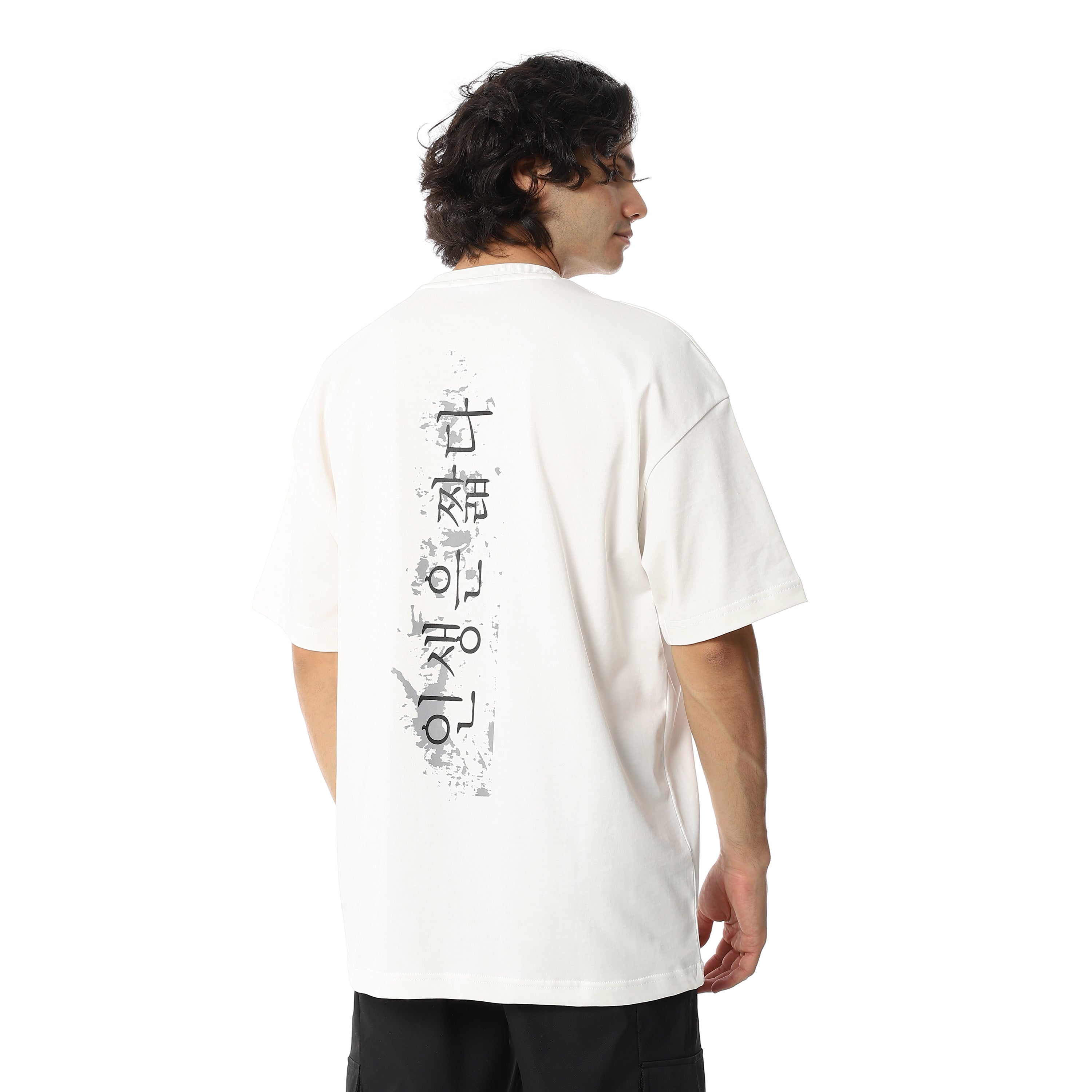 ACTIV MEN'S BASIC T-SHIRT - OFF WHIT