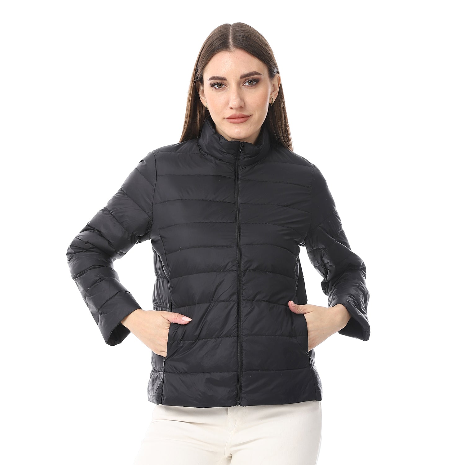 ACTIVNEW LADY'S DOWN JACKET - BLACK