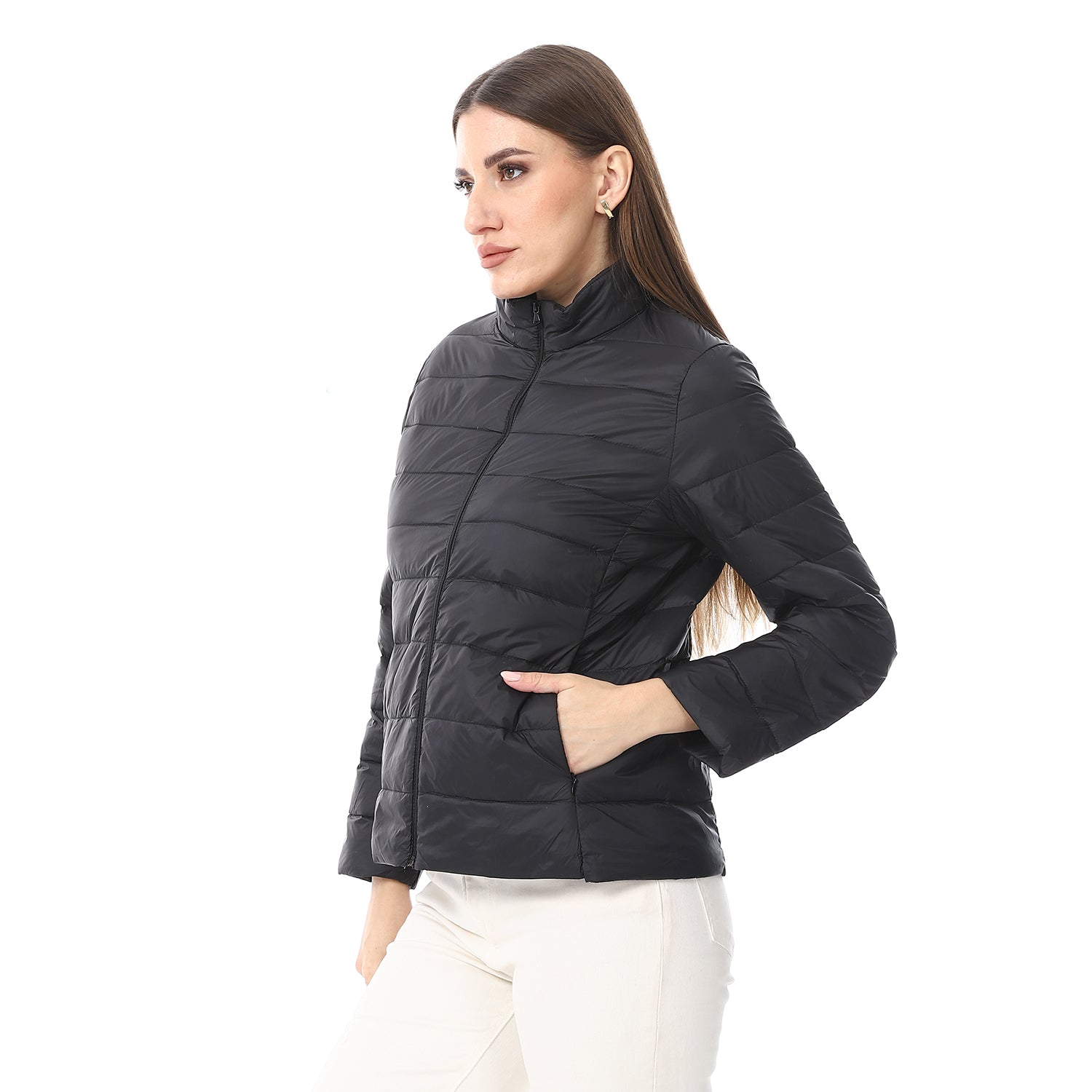 ACTIVNEW LADY'S DOWN JACKET - BLACK