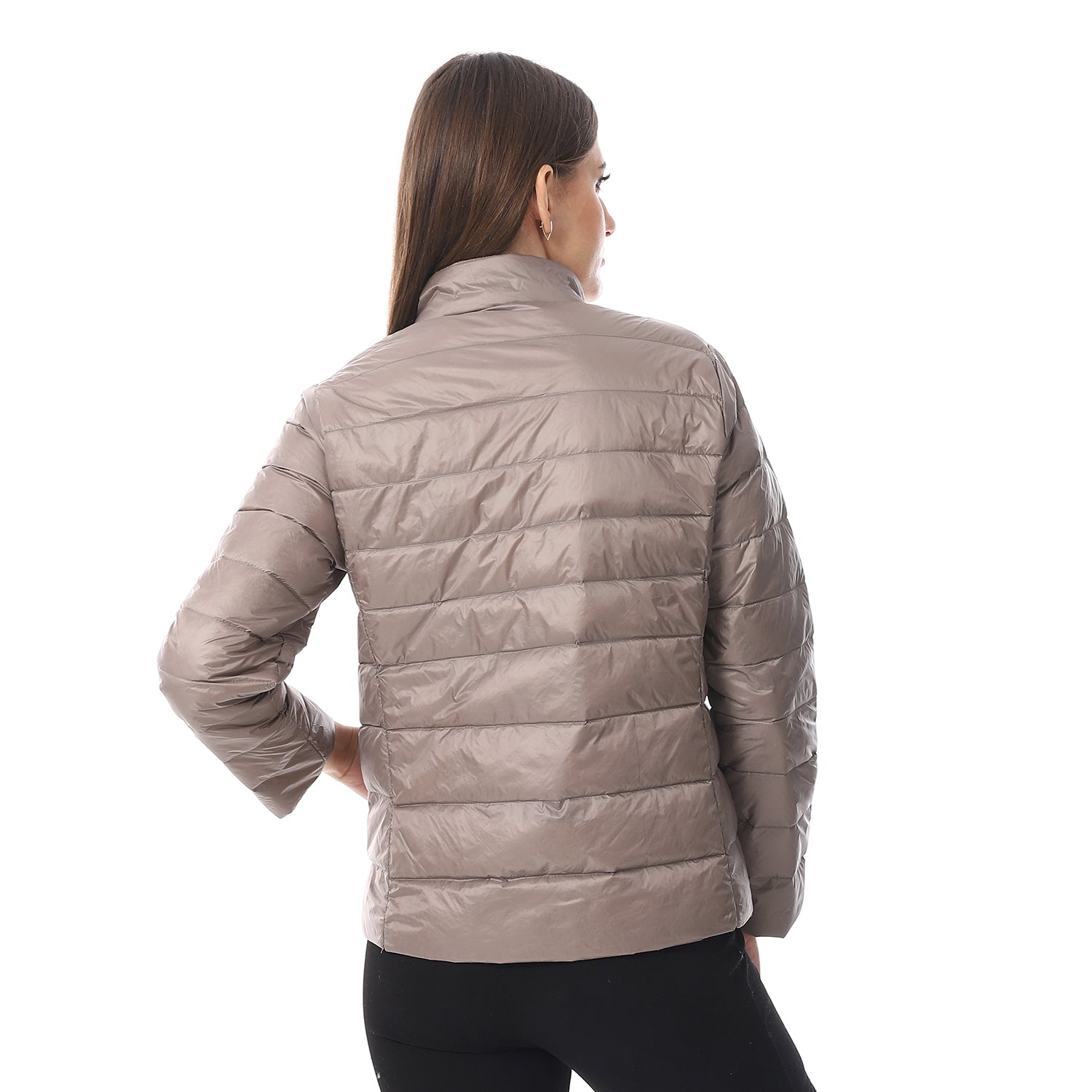 ACTIVNEW LADY'S DOWN JACKET - KHAKI 