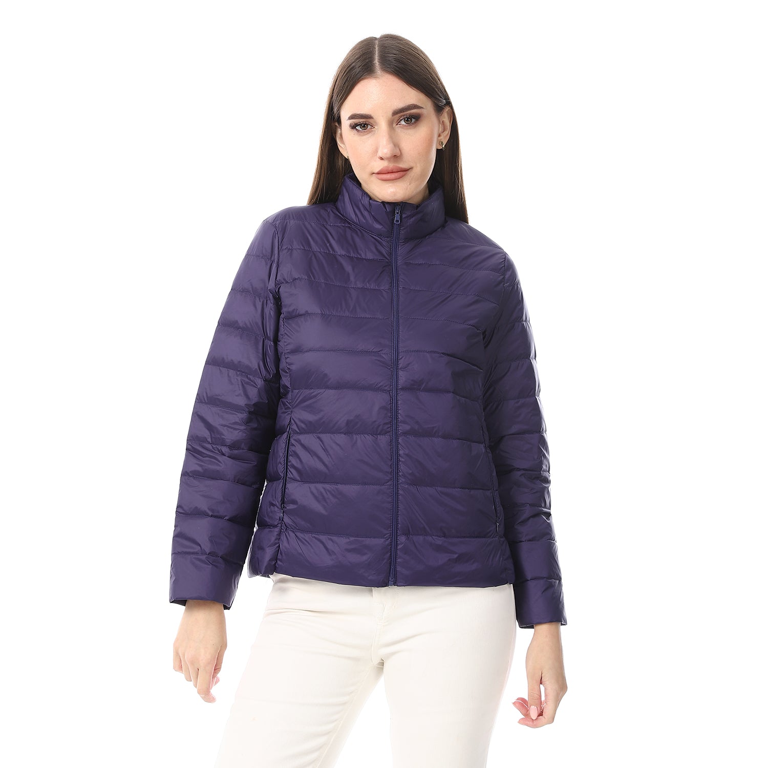 ACTIVNEW LADY'S DOWN JACKET - NAVY