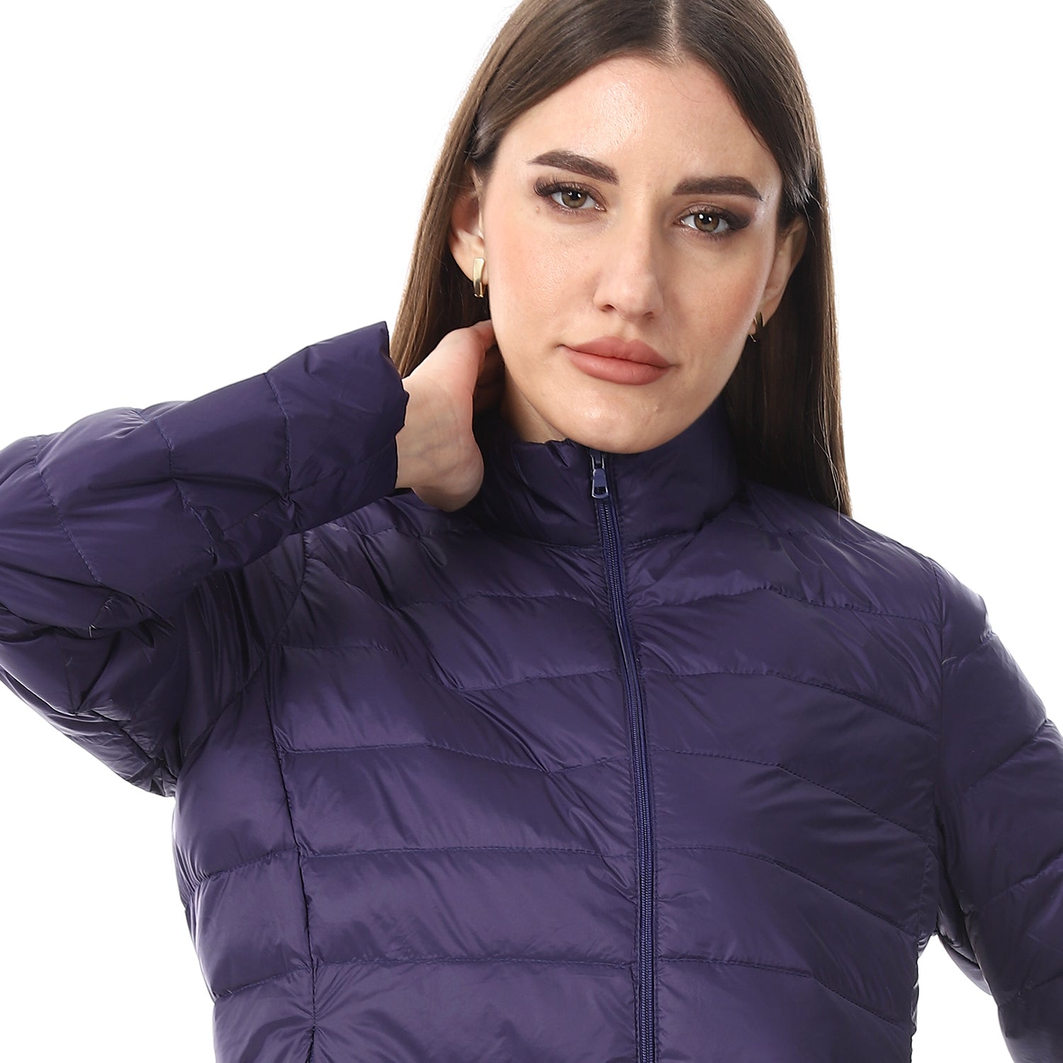 ACTIVNEW LADY'S DOWN JACKET - NAVY