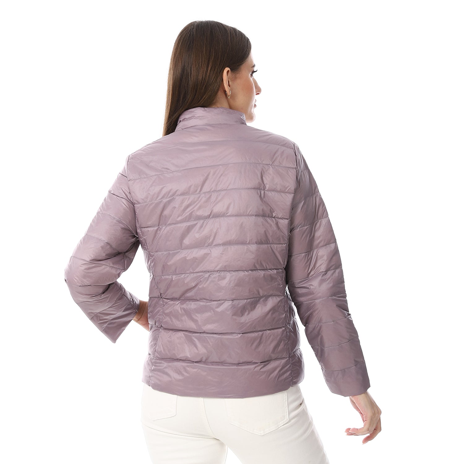 ACTIVNEW LADY'S DOWN JACKET - PURPLE