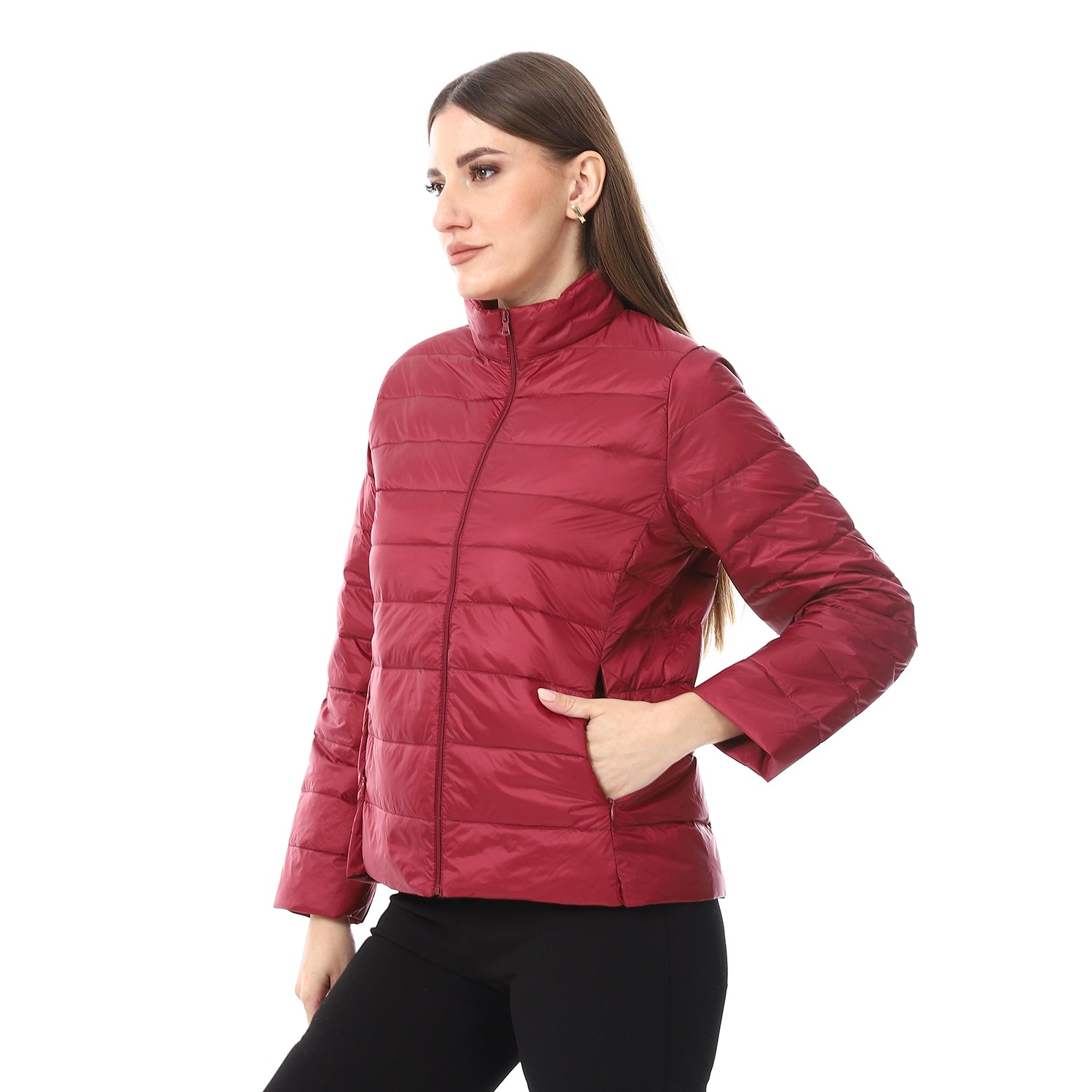 ACTIVNEW LADY'S DOWN JACKET - WINE
