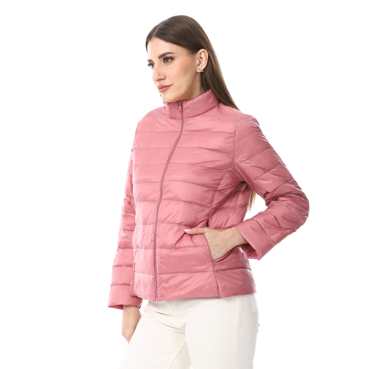 ACTIVNEW LADY'S DOWN JACKET - PINK