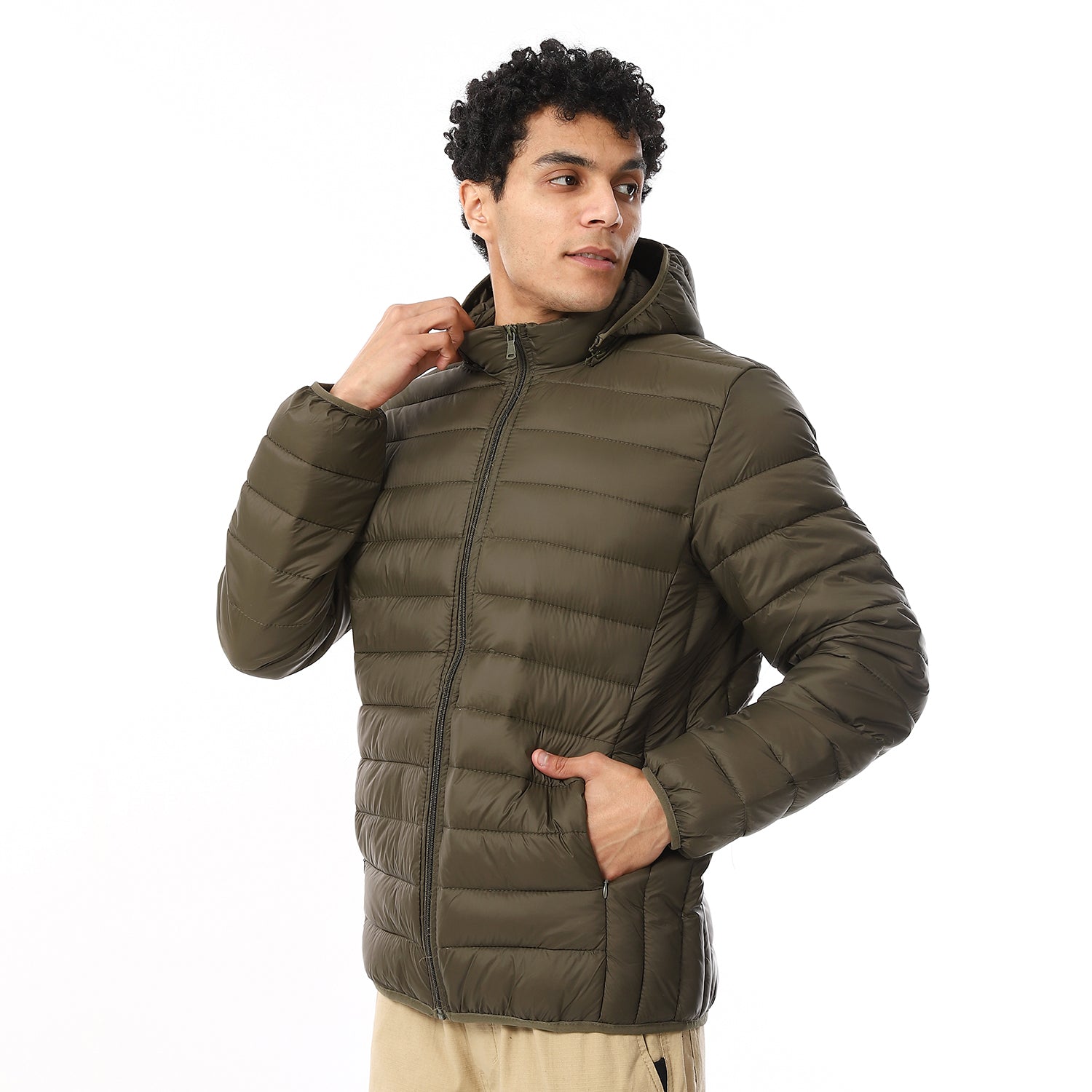 ACTIVNEW MEN'S PADDED JACKET - GREEN