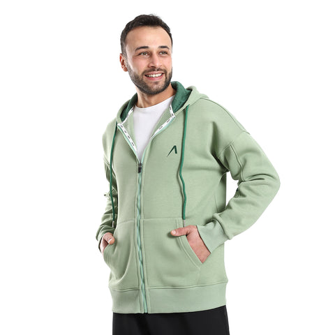 BASIC FULL ZIP JACKET - MINT