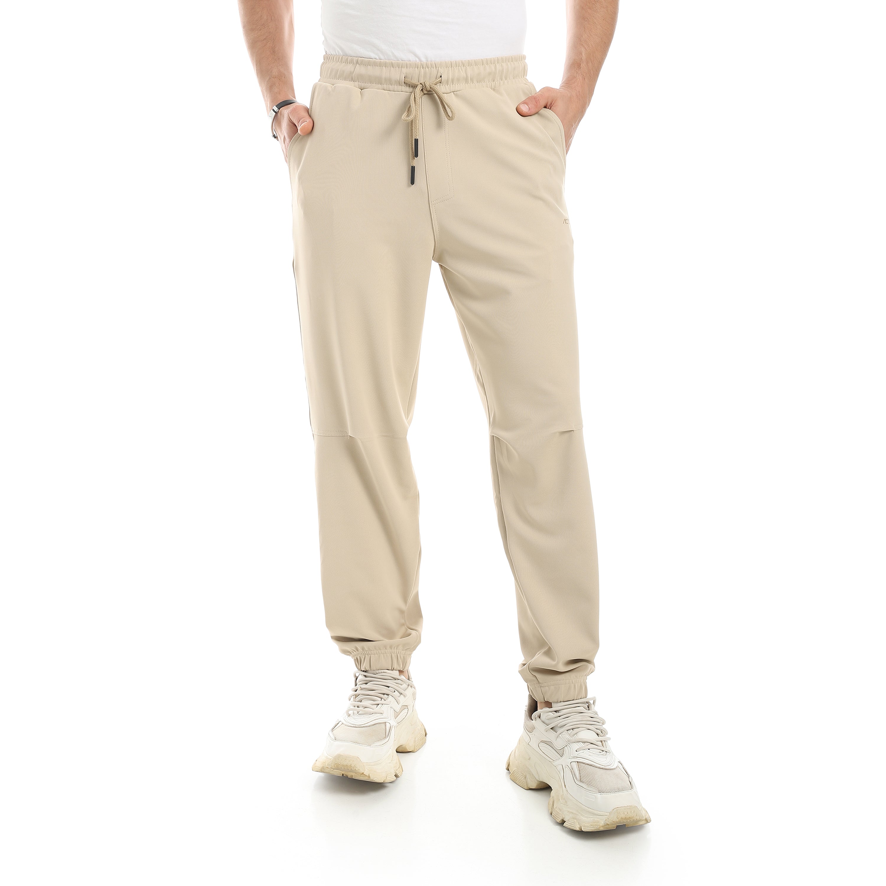 بنطلون ميلتون رجالى 20A* - بيج غامق