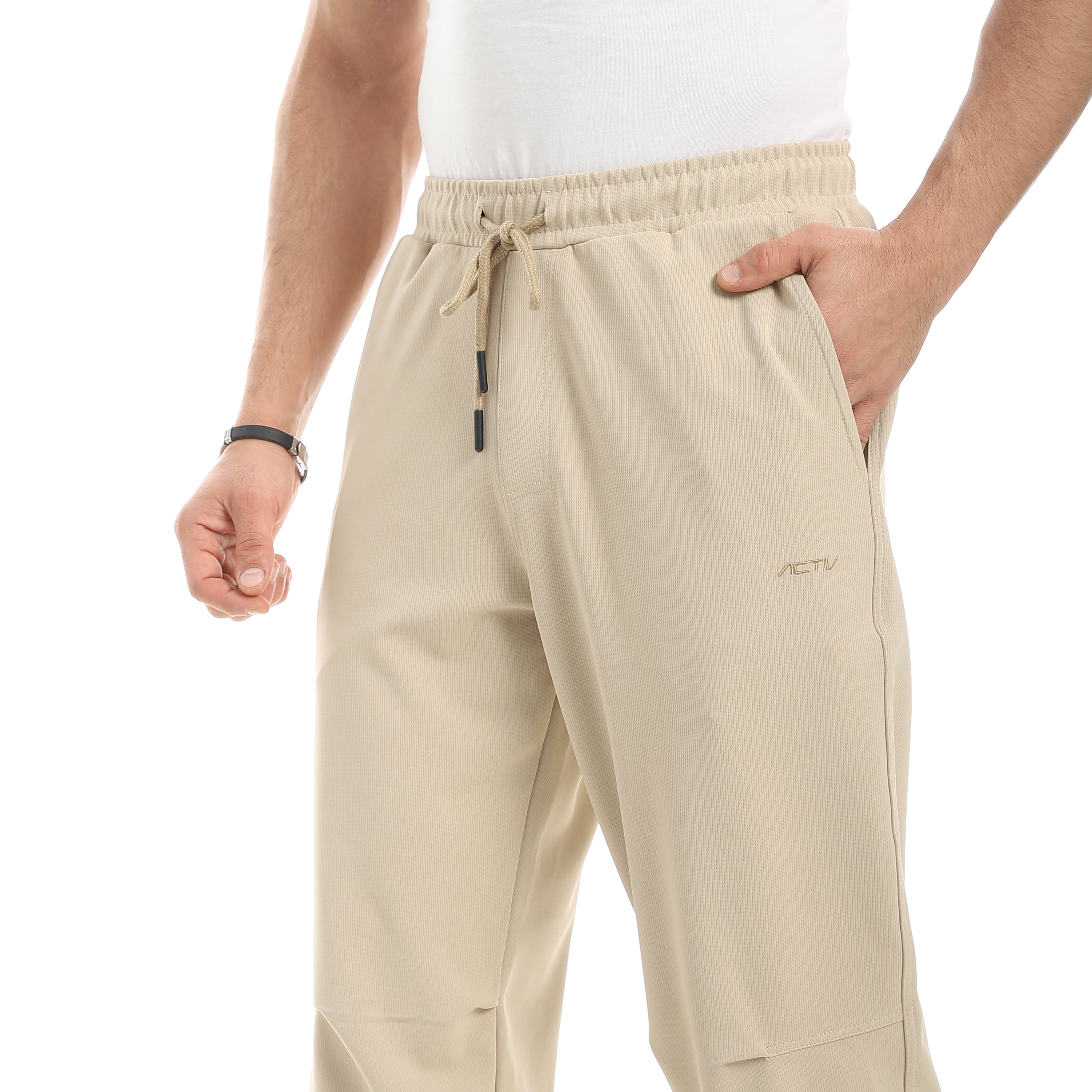 بنطلون ميلتون رجالى 20A* - بيج غامق