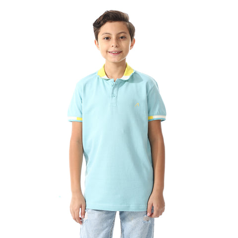 ACTIVEW KIDS POLO SHIRT - SKY BLUE