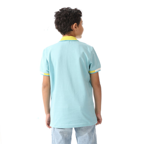 ACTIVEW KIDS POLO SHIRT - SKY BLUE