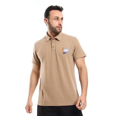 ACTIVNEW MEN'S POLO SHIRT - COFFEE