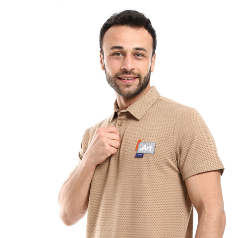 ACTIVNEW MEN'S POLO SHIRT - COFFEE