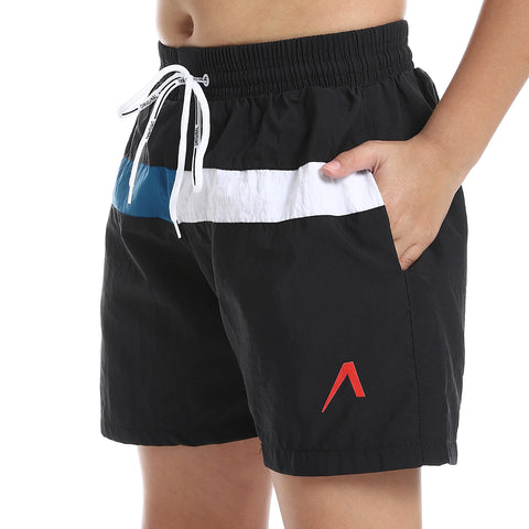 ACTIVNEW KIDS SHORTS - BLACK