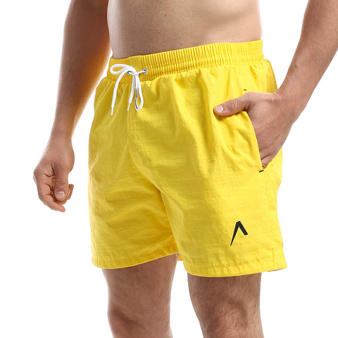 AIRWALK MEN'S SHORTS - MUSTARD