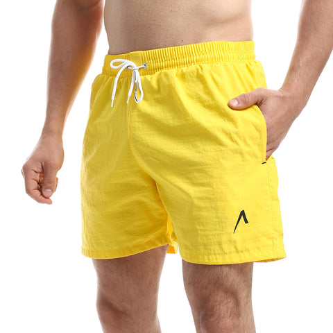 AIRWALK MEN'S SHORTS - MUSTARD