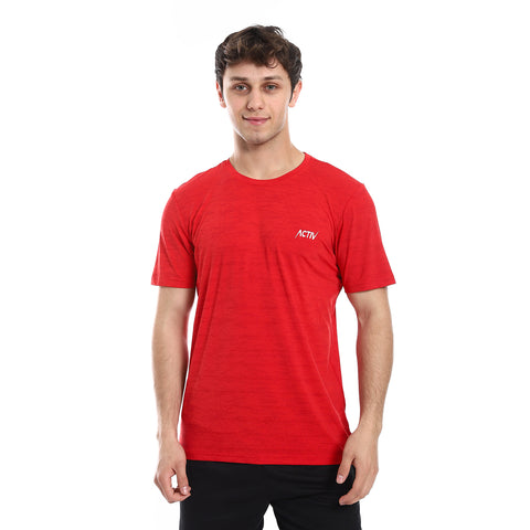 ACTIV GRAPHIC BASIC T-SHIRT - RED