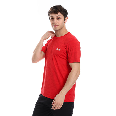 ACTIV GRAPHIC BASIC T-SHIRT - RED