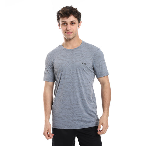 ACTIV GRAPHIC BASIC T-SHIRT - GREY