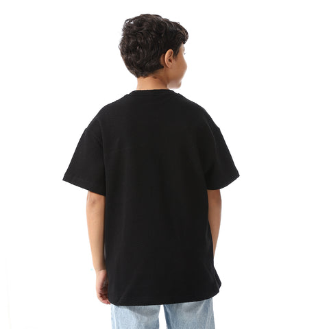 ACTIV MEN'S OVERSIZE T-SHIRT - BLACK