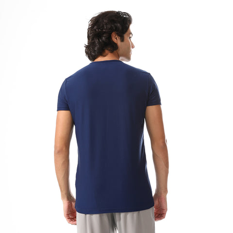 ACTIV MEN'S BASIC UNDER SHIRT - NAVY