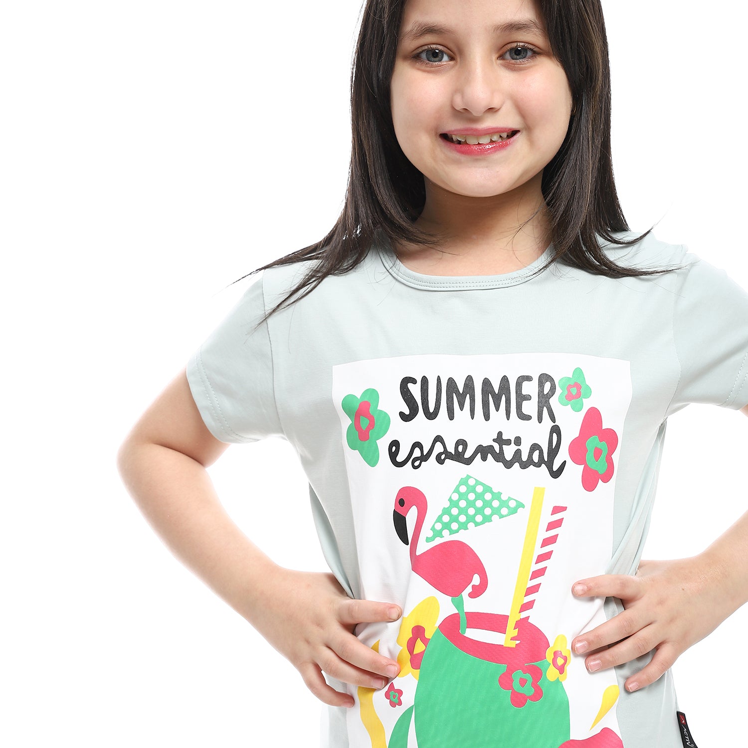 ACTIVNEW GIRLS T-SHIRT - L.MINT 