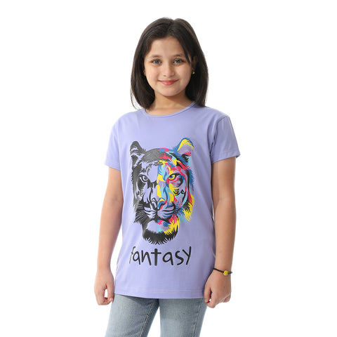 ACTIVNEW GIRLS T-SHIRT - MAUVE