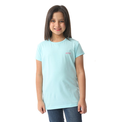 ACTIVNEW GIRLS T-SHIRT - AQUA