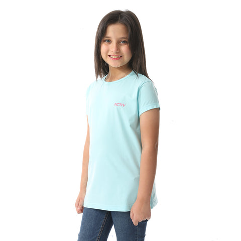 ACTIVNEW GIRLS T-SHIRT - AQUA