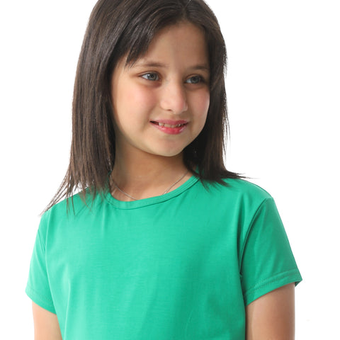 ACTIVNEW GIRLS T-SHIRT - GREEN