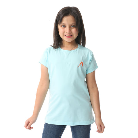 ACTIVNEW GIRLS T-SHIRT - AQUA