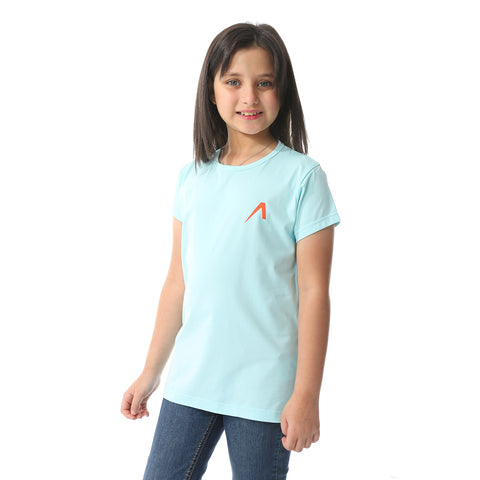 ACTIVNEW GIRLS T-SHIRT - AQUA