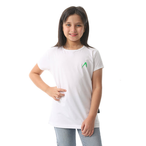 ACTIVNEW GIRLS T-SHIRT - WHITE