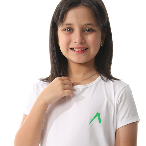 ACTIVNEW GIRLS T-SHIRT - WHITE