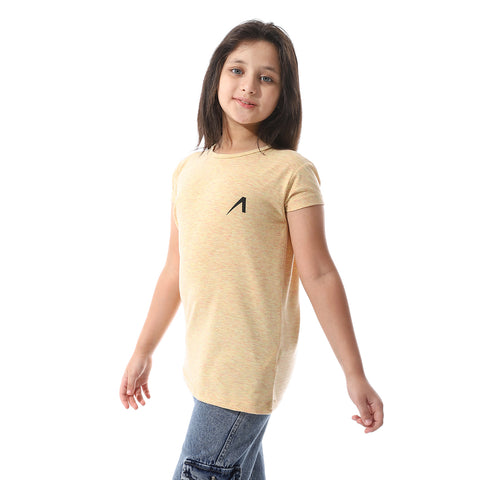 ACTIV GIRLS T-SHIRT - YELLOW