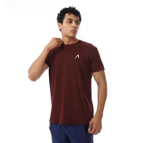 ACTIVNEW MEN'S T-SHIRT - BURGUNDY