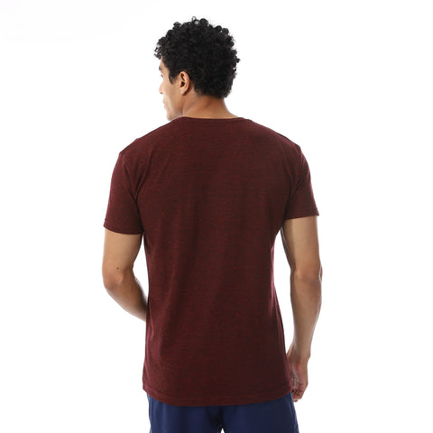 ACTIVNEW MEN'S T-SHIRT - BURGUNDY